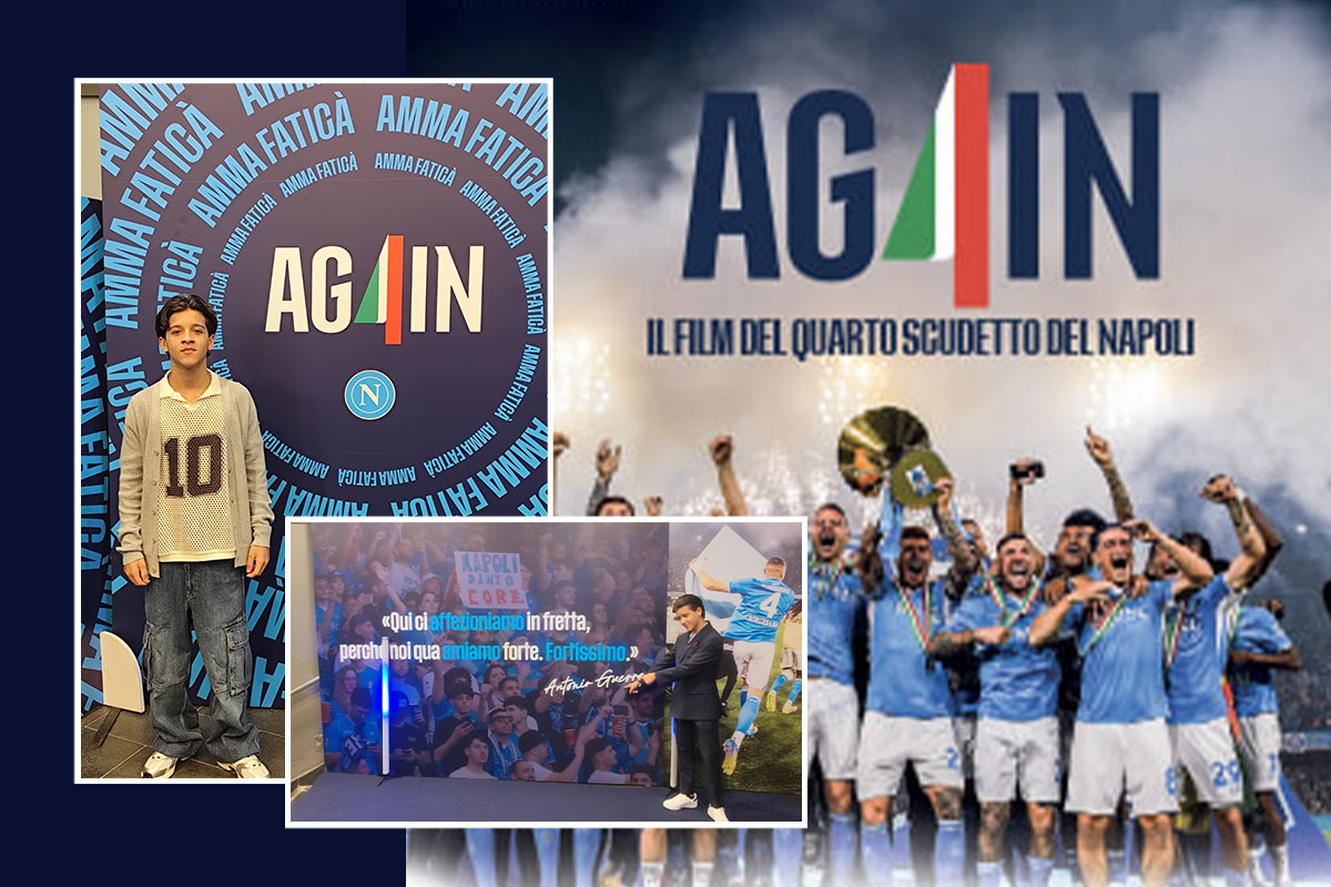 Antonio Guerra: protagonista di Ag4in, il film del quarto scudetto del Napoli